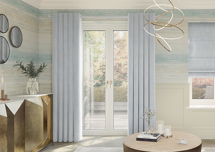 Willow Field, Mercury - Made to Measure Curtains - Image 3